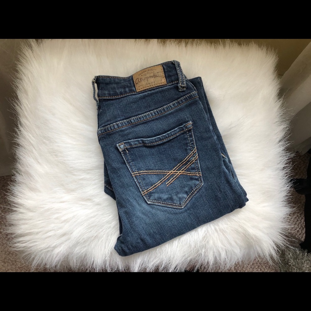 Aeropostale Ayla High-Rise Jegging Denim Jeans Women’s Size 00 - Picture 9 of 9